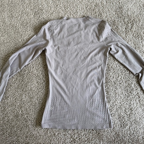 Lululemon Men’s Compression Long Sleeve Shirt Grey Size XS - Picture 5 of 7